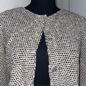 Eileen Fisher round neck sweater-cardigan Sise S petite